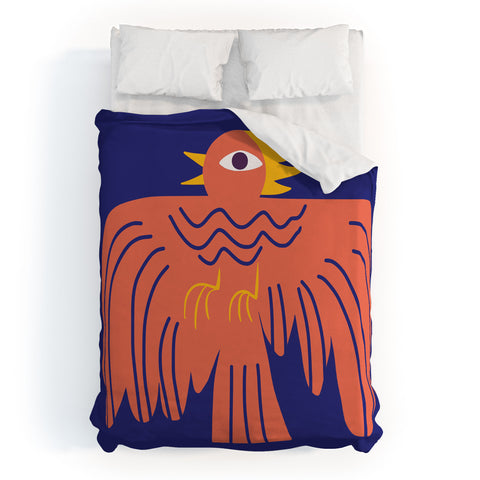 Little Dean Whimsical phoenix Duvet Cover