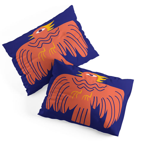 Little Dean Whimsical phoenix Pillow Shams