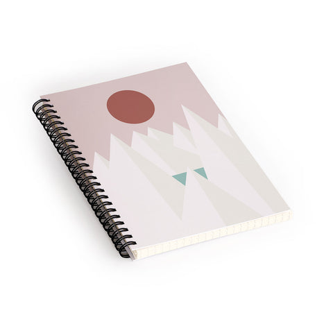 Little Dean White peak Spiral Notebook