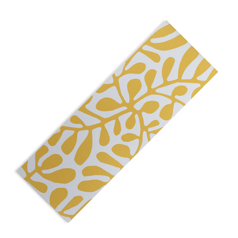 Little Dean Yellow crawler pattern Yoga Mat