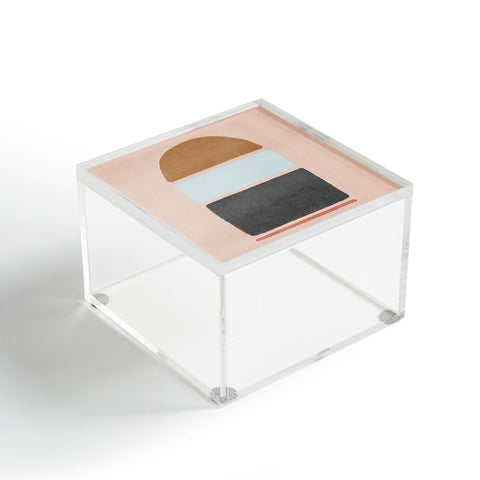Lola Terracota Abstract interaction 123 Acrylic Box