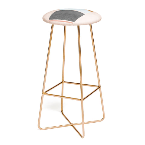 Lola Terracota Abstract interaction 123 Bar Stool