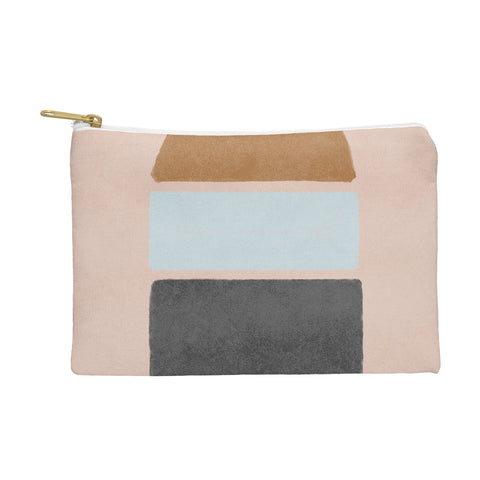 Lola Terracota Abstract interaction 123 Pouch