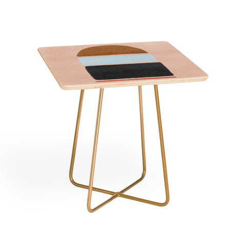 Lola Terracota Abstract interaction 123 Side Table