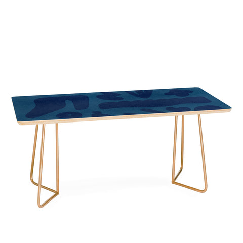 Lola Terracota Blue and powerful design Coffee Table