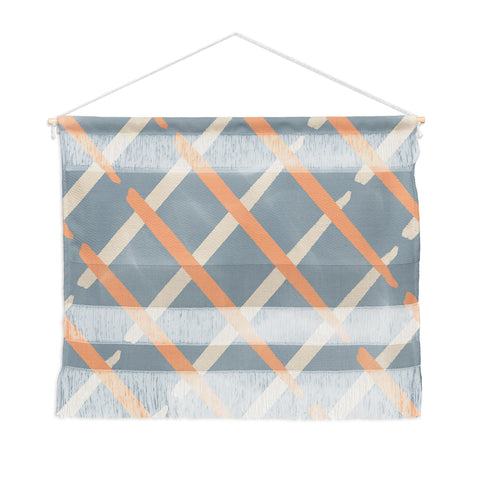 Lola Terracota Classic line pattern 444 Wall Hanging Landscape