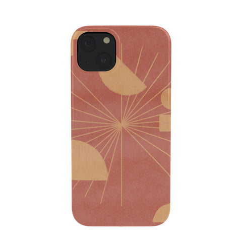 Lola Terracota Geometrical shapes moving Phone Case