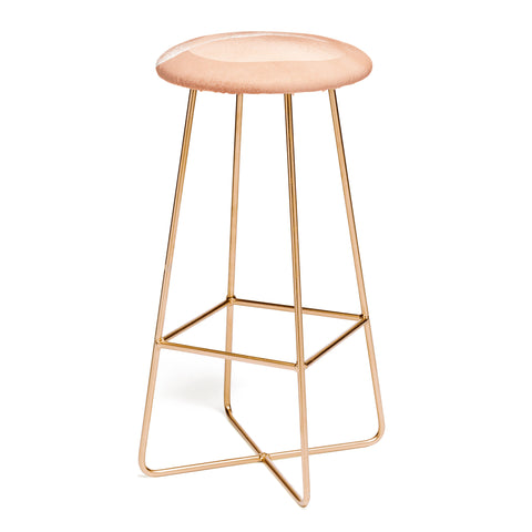 Lola Terracota Minimalistic terracotta grainy Bar Stool