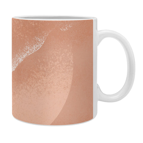 Lola Terracota Minimalistic terracotta grainy Coffee Mug