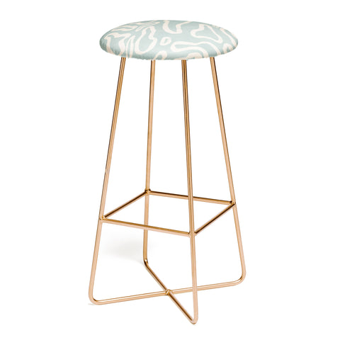Lola Terracota Organical shapes 443 Bar Stool