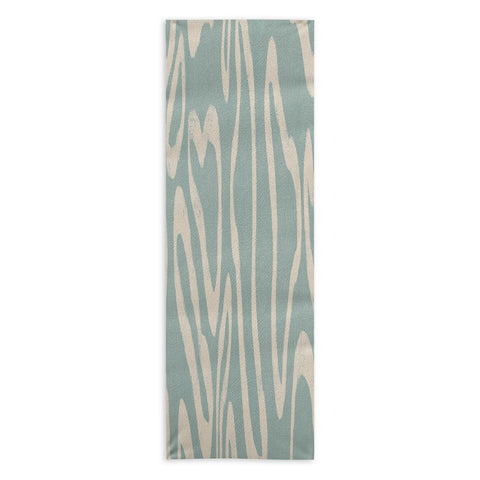 Lola Terracota Organical shapes 443 Yoga Towel
