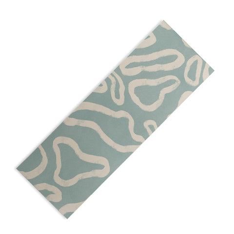 Lola Terracota Organical shapes 443 Yoga Mat