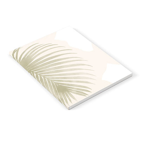 Lola Terracota Palm leaf with abstract handmade shapes Notebook