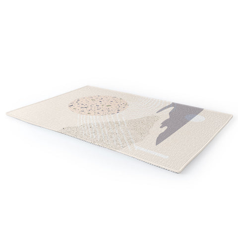 Lola Terracota Soft landscape Area Rug