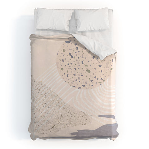Lola Terracota Soft landscape Duvet Cover
