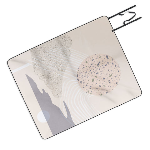 Lola Terracota Soft landscape Picnic Blanket