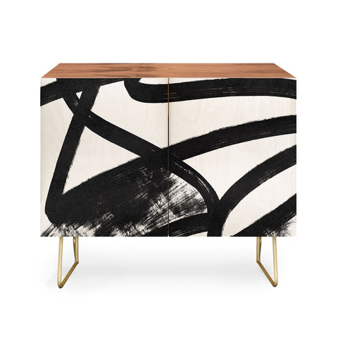 Lola Terracota That was a cow Abstraction Credenza
