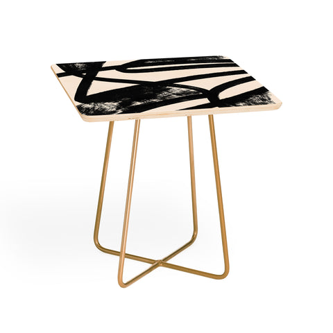 Lola Terracota That was a cow Abstraction Side Table