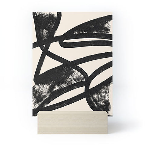 Lola Terracota That was a cow Abstraction Mini Art Print