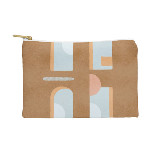 Lola Terracota The arch of a window abstract shapes contemporary Pouch
