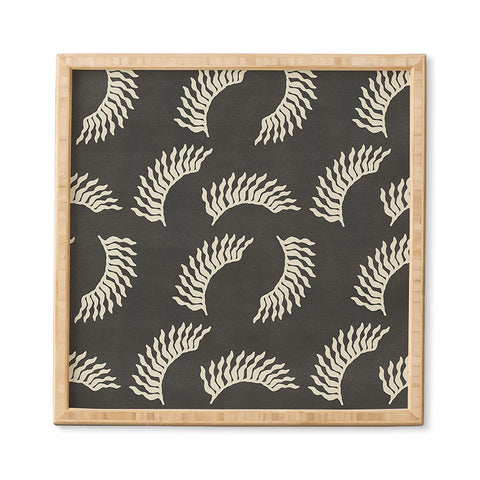 Lola Terracota When the leaves become wings Framed Wall Art