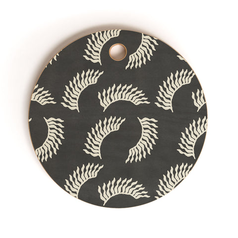 Lola Terracota When the leaves become wings Cutting Board Round