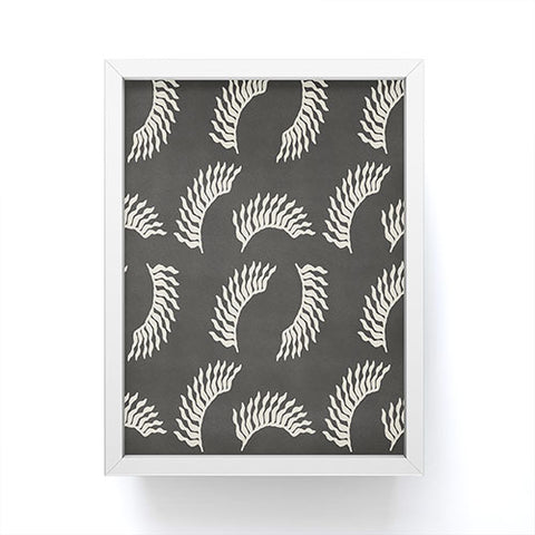 Lola Terracota When the leaves become wings Framed Mini Art Print