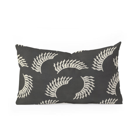 Lola Terracota When the leaves become wings Oblong Throw Pillow