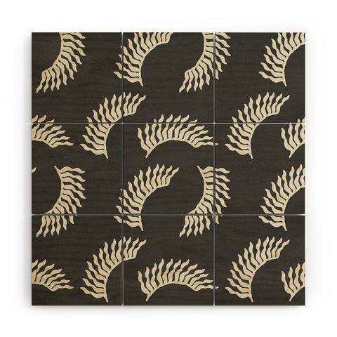 Lola Terracota When the leaves become wings Wood Wall Mural