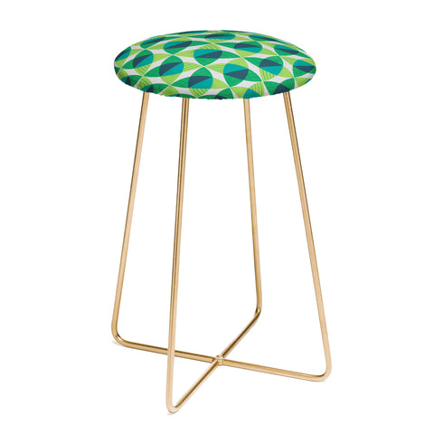 Lucie Rice And Circle Gets A Square Counter Stool
