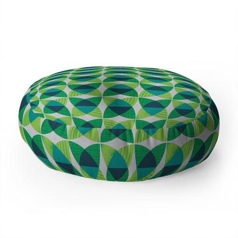 Lucie Rice And Circle Gets A Square Floor Pillow Round