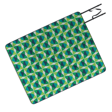 Lucie Rice And Circle Gets A Square Picnic Blanket