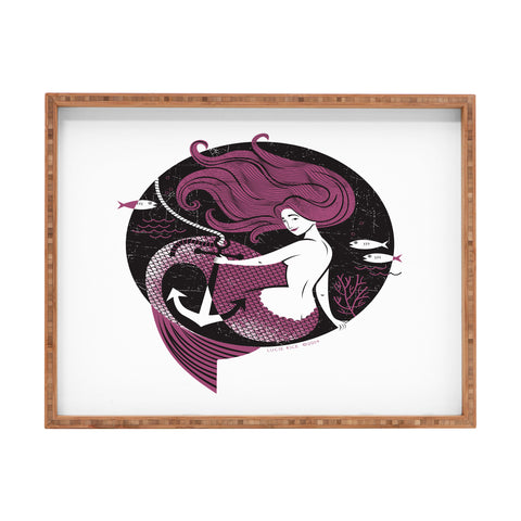 Lucie Rice Ari Aquarius Rectangular Tray