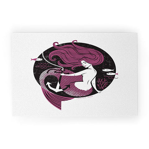 Lucie Rice Ari Aquarius Welcome Mat