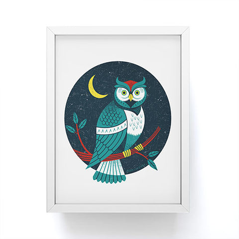 Lucie Rice Big Hooter Framed Mini Art Print