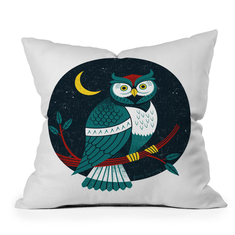 Lucie Rice Big Hooter Throw Pillow