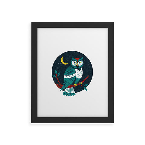 Lucie Rice Big Hooter Framed Art Print