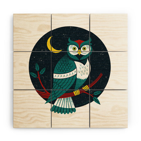 Lucie Rice Big Hooter Wood Wall Mural