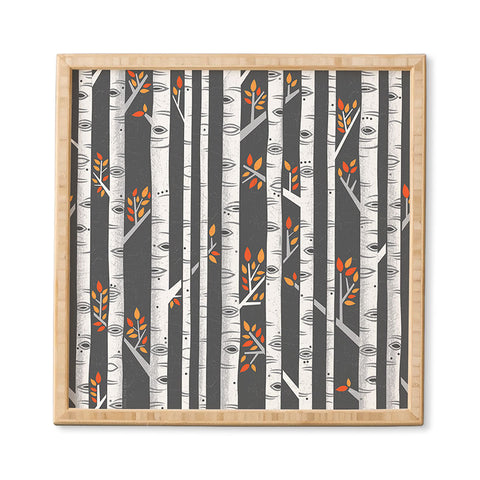 Lucie Rice Birches Be Crazy Framed Wall Art