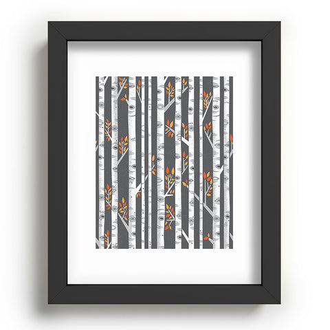 Lucie Rice Birches Be Crazy Recessed Framing Rectangle