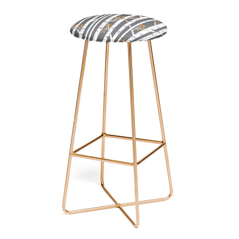 Lucie Rice Birches Be Crazy Bar Stool