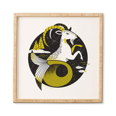 Lucie Rice Carl Capricorn Framed Wall Art