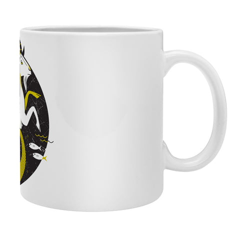 Lucie Rice Carl Capricorn Coffee Mug