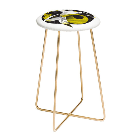 Lucie Rice Carl Capricorn Counter Stool