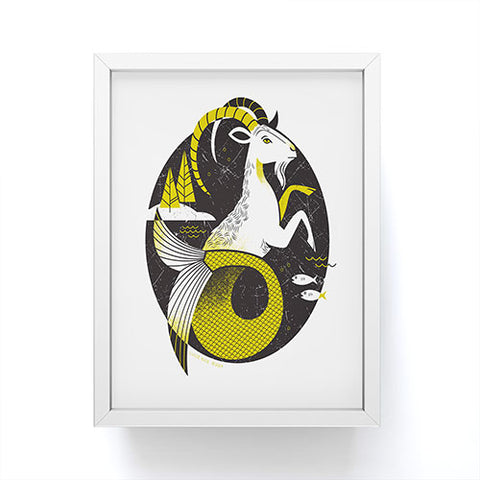 Lucie Rice Carl Capricorn Framed Mini Art Print