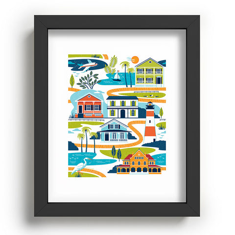 Lucie Rice Conch Republic Recessed Framing Rectangle