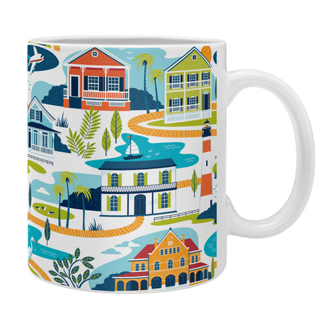 Lucie Rice Conch Republic Coffee Mug
