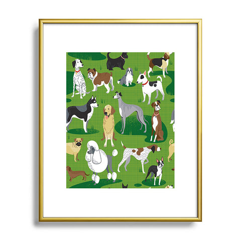 Lucie Rice Dog Day Afternoon Metal Framed Art Print