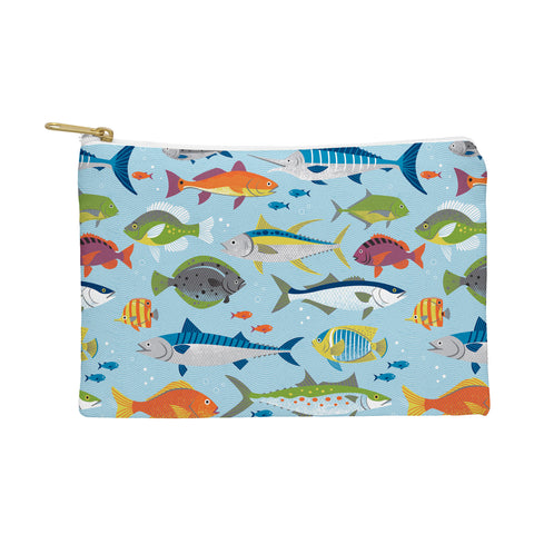 Lucie Rice Fish Frenzy Pouch