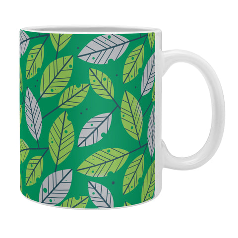 Lucie Rice Leafy Greens Coffee Mug